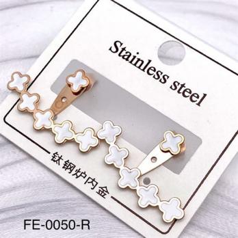 Серьги Stainless steel FE-0050-R