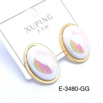 Серьги Stainless steel E-3480-GG