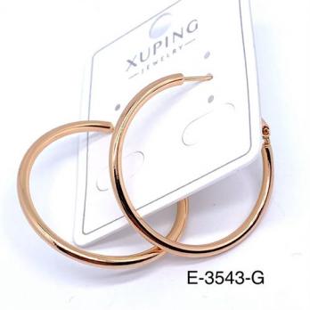 Серьги Xuping E-3543-G