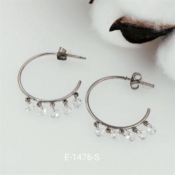 Серьги Stainless steel E-1476-S