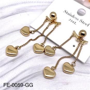 Серьги FE-0059-GG