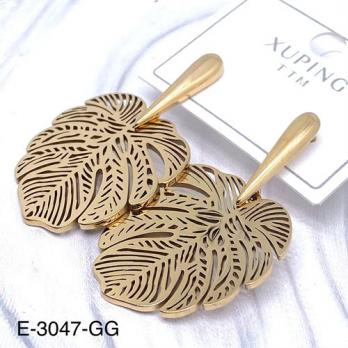 Серьги Stainless steel E-3047-GG