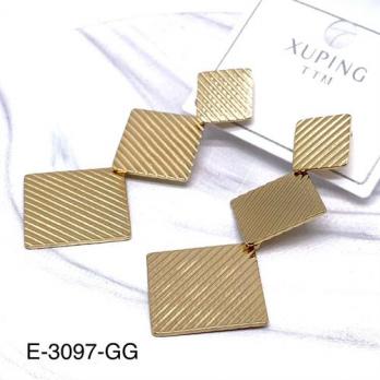 Серьги Stainless steel E-3097-GG
