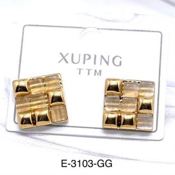 Серьги Stainless steel E-3103-GG
