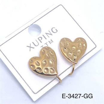 Серьги Stainless steel E-3427-GG