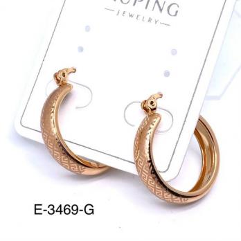 Серьги Xuping E-3469-G