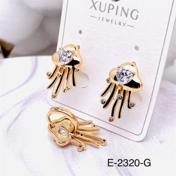 Серьги Xuping E-2320-G