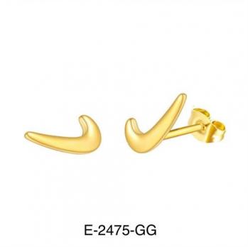 Серьги Stainless steel E-2475-GG