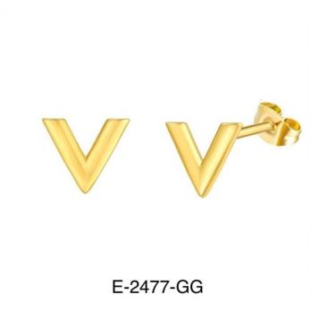 Серьги Stainless steel E-2477-GG
