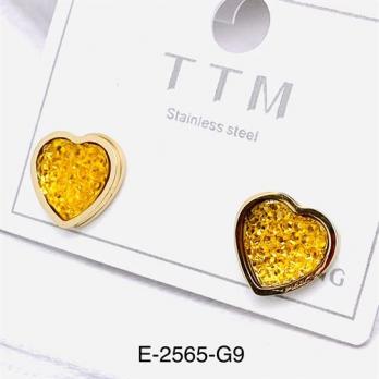 Серьги Stainless steel E-2565-G9