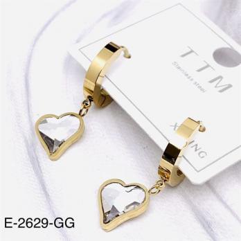 Серьги Stainless steel E-2629-GG