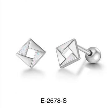 Серьги Stainless steel E-2678-S