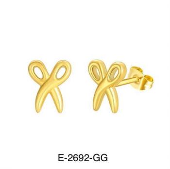 Серьги Stainless steel E-2692-GG