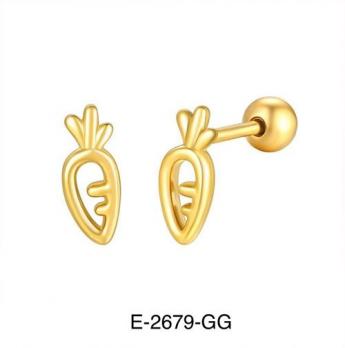 Серьги Stainless steel E-2679-GG