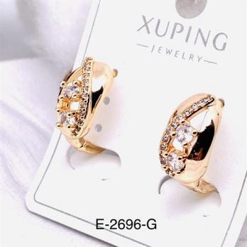 Серьги Xuping E-2696-G