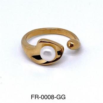 Кольцо Stainless steel FR-0008-GG