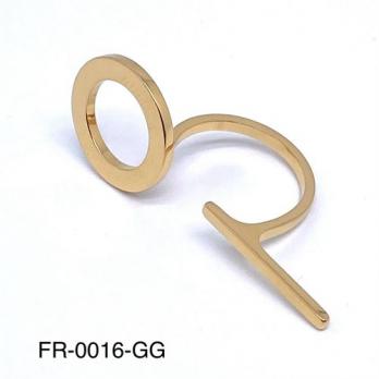 Кольцо Stainless steel FR-0016-GG