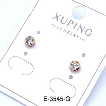 Серьги Xuping E-3545-G