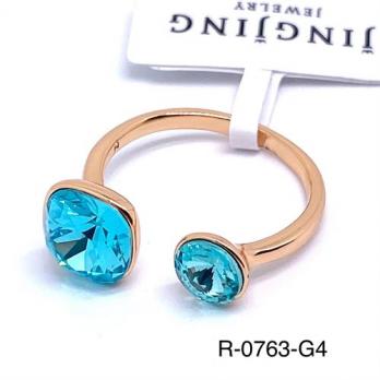 Кольцо Xuping SWAROVSKI R-0763-G4