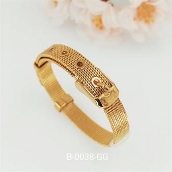 Браслет Stainless Steel B-0038-GG