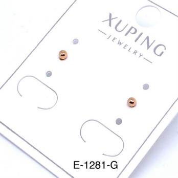 Серьги Xuping E-1281-G