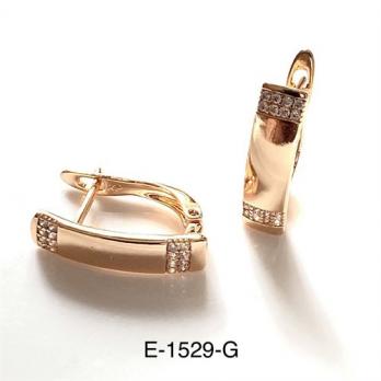 Серьги Xuping E-1529-G