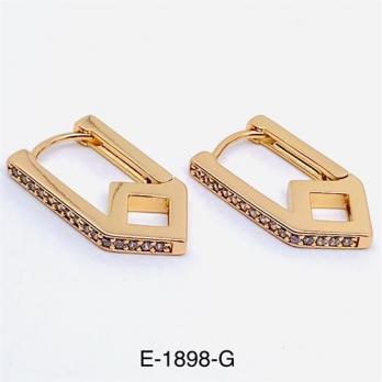 Серьги Xuping E-1898-G