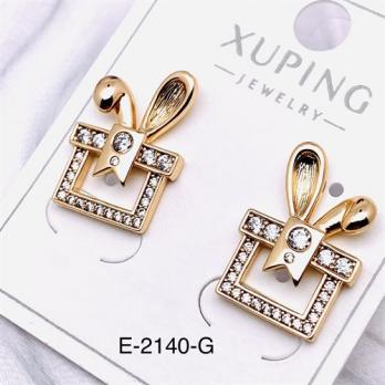 Серьги Xuping E-2140-G
