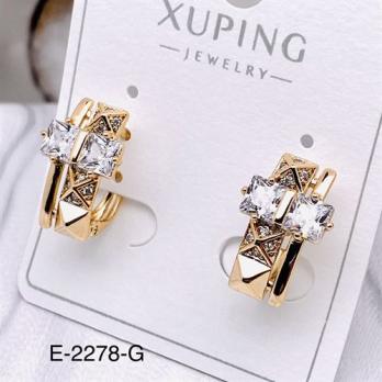 Серьги Xuping E-2278-G